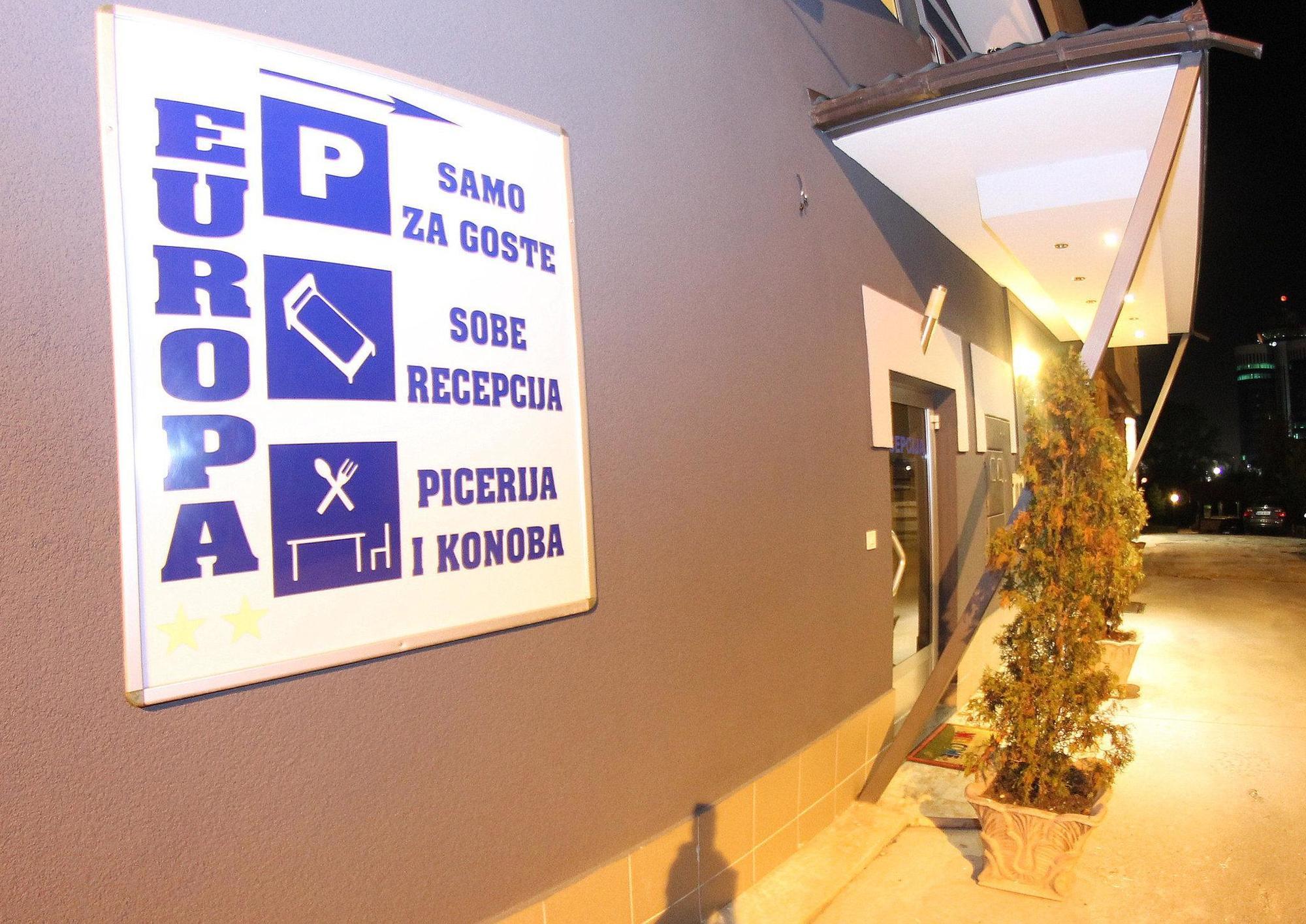 Europa Motel Сараево Экстерьер фото